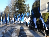 025 Eesti Vabariigi 101. aastapäeva tähistamine Sindis. Foto: Urmas Saard