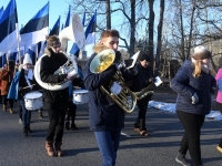 051 Eesti Vabariigi 101. aastapäeva tähistamine Sindis. Foto: Urmas Saard