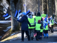 067 Eesti Vabariigi 101. aastapäeva tähistamine Sindis. Foto: Urmas Saard