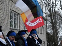 Eesti Vabariigi 104. aastapäeva tähistamine Sindis. Foto: Urmas Saard / Külauudised