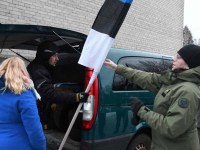 Eesti Vabariigi 104. aastapäeva tähistamine Sindis. Foto: Urmas Saard / Külauudised