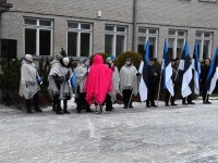 Eesti Vabariigi 104. aastapäeva tähistamine Sindis. Foto: Urmas Saard / Külauudised