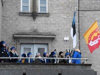 Eesti Vabariigi 104. aastapäeva tähistamine Sindis. Foto: Urmas Saard / Külauudised