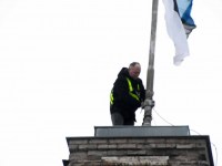 Eesti Vabariigi 104. aastapäeva tähistamine Sindis. Foto: Urmas Saard / Külauudised