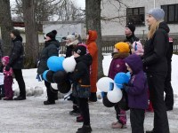 Eesti Vabariigi 104. aastapäeva tähistamine Sindis. Foto: Urmas Saard / Külauudised