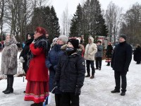Eesti Vabariigi 104. aastapäeva tähistamine Sindis. Foto: Urmas Saard / Külauudised