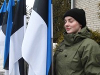 Eesti Vabariigi 104. aastapäeva tähistamine Sindis. Foto: Urmas Saard / Külauudised
