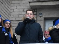 Eesti Vabariigi 104. aastapäeva tähistamine Sindis. Foto: Urmas Saard / Külauudised
