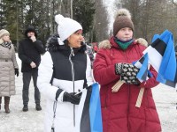 Eesti Vabariigi 104. aastapäeva tähistamine Sindis. Foto: Urmas Saard / Külauudised