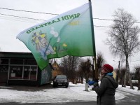 Eesti Vabariigi 104. aastapäeva tähistamine Sindis. Foto: Urmas Saard / Külauudised