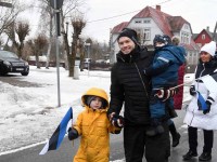 Eesti Vabariigi 104. aastapäeva tähistamine Sindis. Foto: Urmas Saard / Külauudised
