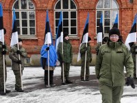 Eesti Vabariigi 104. aastapäeva tähistamine Sindis. Foto: Urmas Saard / Külauudised
