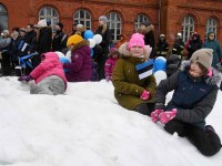 Eesti Vabariigi 104. aastapäeva tähistamine Sindis. Foto: Urmas Saard / Külauudised