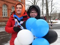 Eesti Vabariigi 104. aastapäeva tähistamine Sindis. Foto: Urmas Saard / Külauudised