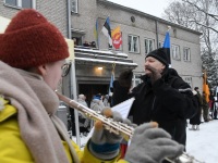 Eesti Vabariigi 105. aastapäeva tähistamine Sindis. Foto: Urmas Saard / Külauudised