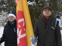 Eesti Vabariigi 105. aastapäeva tähistamine Sindis. Foto: Urmas Saard / Külauudised