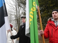 Eesti Vabariigi 106. aastapäeva tähistamine Sindis. Foto: Urmas Saard / Külauudised
