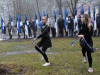 Eesti Vabariigi 106. aastapäeva tähistamine Sindis. Foto: Urmas Saard / Külauudised