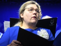 Eesti Vabariigi 108. aastapäeva tähistamine pidupäevahommikuses Sindis. Foto: Urmas Saard / Külauudised