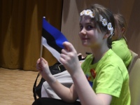 Eesti Vabariigi 108. aastapäeva tähistamine pidupäevahommikuses Sindis. Foto: Urmas Saard / Külauudised