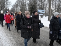 Eesti Vabariigi 108. aastapäeva tähistamine pidupäevahommikuses Sindis. Foto: Urmas Saard / Külauudised