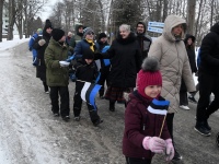 Eesti Vabariigi 108. aastapäeva tähistamine pidupäevahommikuses Sindis. Foto: Urmas Saard / Külauudised