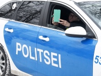 Eesti Vabariigi 108. aastapäeva tähistamine pidupäevahommikuses Sindis. Foto: Urmas Saard / Külauudised