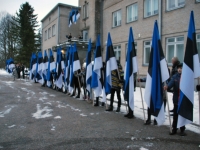 020 Eesti Vabariigi 98. aastapäeva tähistamine Sindis. Foto: Urmas Saard
