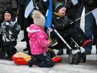 030 Eesti Vabariigi 98. aastapäeva tähistamine Sindis. Foto: Urmas Saard