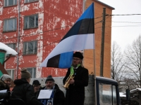 037 Eesti Vabariigi 98. aastapäeva tähistamine Sindis. Foto: Urmas Saard