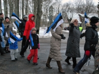038 Eesti Vabariigi 98. aastapäeva tähistamine Sindis. Foto: Urmas Saard