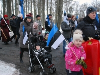 042 Eesti Vabariigi 98. aastapäeva tähistamine Sindis. Foto: Urmas Saard