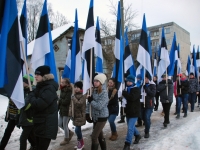 056 Eesti Vabariigi 98. aastapäeva tähistamine Sindis. Foto: Urmas Saard