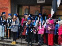 064 Eesti Vabariigi 98. aastapäeva tähistamine Sindis. Foto: Urmas Saard