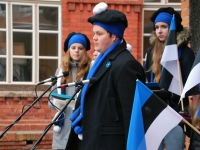 074 Eesti Vabariigi 98. aastapäeva tähistamine Sindis. Foto: Urmas Saard