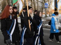 Eesti Vabatiigi 107. aastapäeva tähistamine Sindis. Foto: Urmas Saard / Külauudised