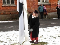 Eesti Vabatiigi 107. aastapäeva tähistamine Sindis. Foto: Urmas Saard / Külauudised