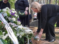 Elle Leesi matusepä. Foto: Urmas Saard / Külauudised