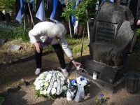 Emilie Rosalie Beermanni kalmul Viljandi Vanal kalmistul. Foto: Urmas Saard / Külauudised