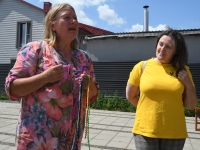 Erasmus+ täiskasvanuhariduse projekti „Kes need jäljed siia jättis, kes neid jälgi mööda käis?” lõpetamine Vievises. Foto: Urmas Saard / Külauudised