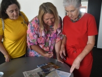 Erasmus+ täiskasvanuhariduse projekti „Kes need jäljed siia jättis, kes neid jälgi mööda käis?” lõpetamine Vievises. Foto: Urmas Saard / Külauudised