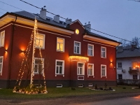 Esimesel adventpühal Sindis Jaama tänaval ilutuledes. Foto: Urmas Saard / Külauudised