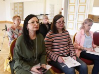 Ettevalmistav seminar Nooruse Majas Pärnumaa Mudilaste Laulu-ja Tantsupeoks. Foto: Urmas Saard / Külauudised