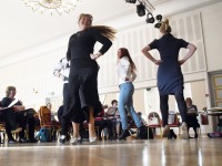 Ettevalmistav seminar Nooruse Majas Pärnumaa Mudilaste Laulu-ja Tantsupeoks. Foto: Urmas Saard / Külauudised