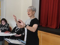 Ettevalmistav seminar Nooruse Majas Pärnumaa Mudilaste Laulu-ja Tantsupeoks. Foto: Urmas Saard / Külauudised