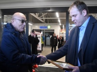 Grossi toidupoe avamisel Paikusel. Foto: Urmas Saard / Külauudised