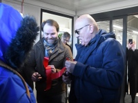 Grossi toidupoe avamisel Paikusel. Foto: Urmas Saard / Külauudised