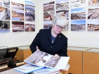 Helen Parmeni näitus „Paisust kärestikuni” Sindi muuseumis. Foto: Urmas Saard / Külauudised