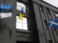 Helkuripuu ehtijad Pärnu Lastepargis. Foto: Urmas Saard / Külauudised