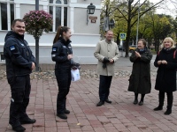 Helkuripuu ehtimisel Pärnu Lastepargis. Foto: Urmas Saard / Külauudised